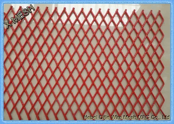 Architectural Aluminum Expanded Metal Facade Aluminum Mesh Panel