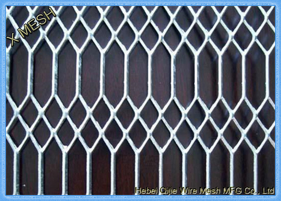 Sphc Plate Gothic Expanded Metal Wire Mesh Fencing / Expanded Mesh Screen