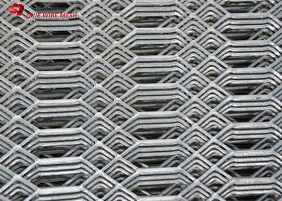Expanded Sheet Metal Mesh / Expanded Metal Grating 3.0 Mm Thickness