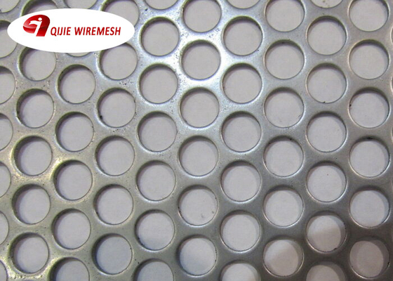 Beauty Round Hole Shape Perforated Metal Mesh Galvanized 5-10mm Diameter