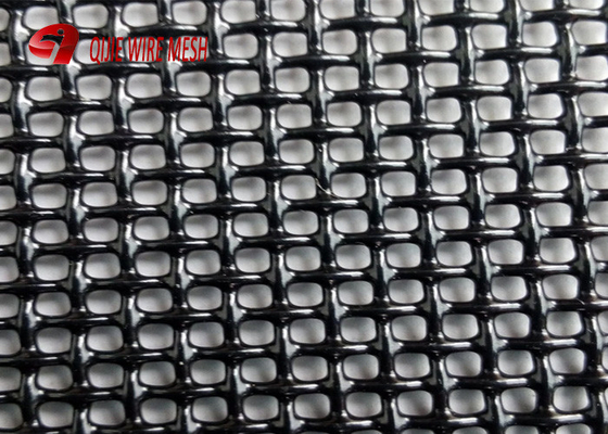 Black Color And Grey Color Window Fly Screen Mesh Stainless Steel QJ -966