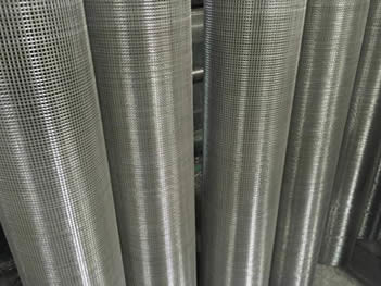 Construction Site Anti Cracking Welded Wire Mesh , Stainless Steel Woven Wire Cloth