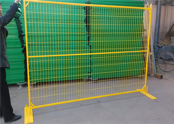 6ft Canada Construction Fence Panels Powder Coated Temporary Mesh Fence