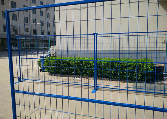 Low Carbon Steel Wire Temporary Mesh Fencing For Fence Mesh / Construction