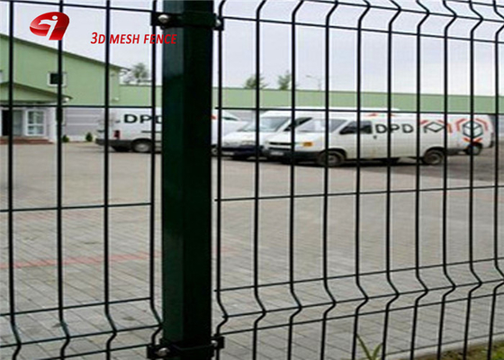 Security Green Powser Coating Wire Mesh Fence Panels For Residential