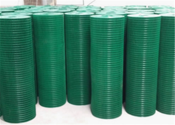 Square Hole 0.8m - 1.5m Height Welded Wire Mesh Rolls PVC Coated For Ram Wire