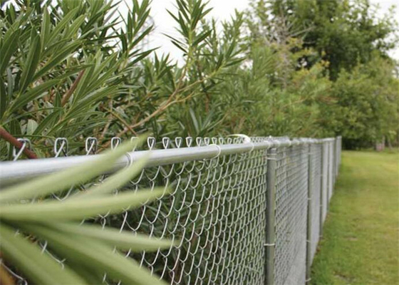 Galvanized Chain Link Fence Fabric Metal Panels &amp; Barricades 11-1/2&quot; Gauge