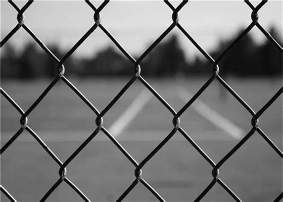 Heavy Zinc Coated Chain Link Fence Fabric Boundary Wall Galvanized Steel