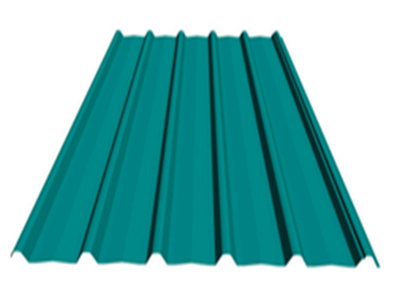 Corrugated Iron 1250mm 0.13mm Galvanized Roofing Sheet