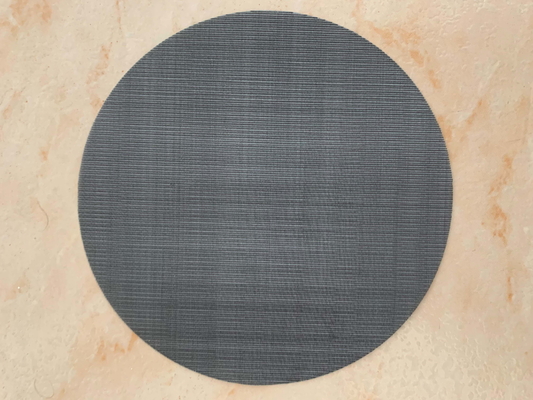 Filter Disc Metal Wire Mesh , T316 Stainless Steel Mesh Cloth Gas Filtration