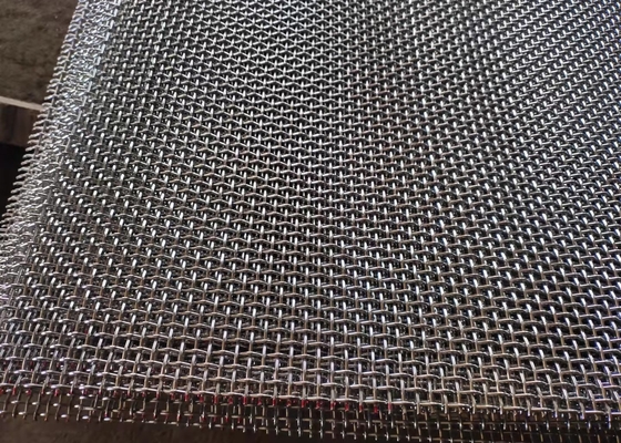 2mm Stainless Steel Woven Wire Mesh For Primary Filtration Of Mining