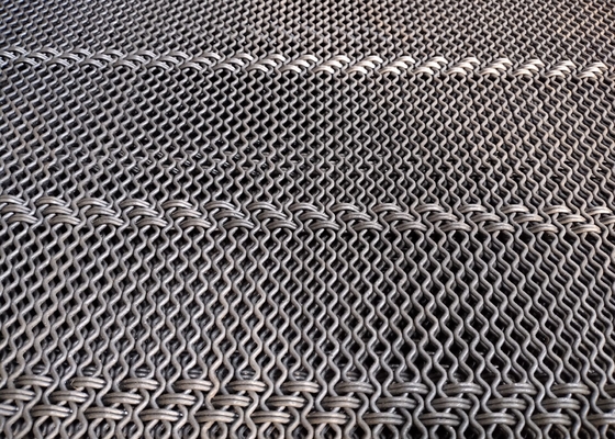 65mn Carbon Steel Long - Slot Anti Clogging Screen Hog Flooring Wire Mesh
