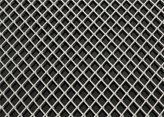 Stainless Steel 304 Flattened Expanded Metal Wire Mesh For Decoration