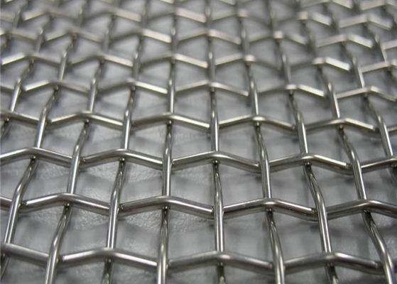 65mn Hight Carbon Vibrating Woven Screen Mesh For Mining And Crusher