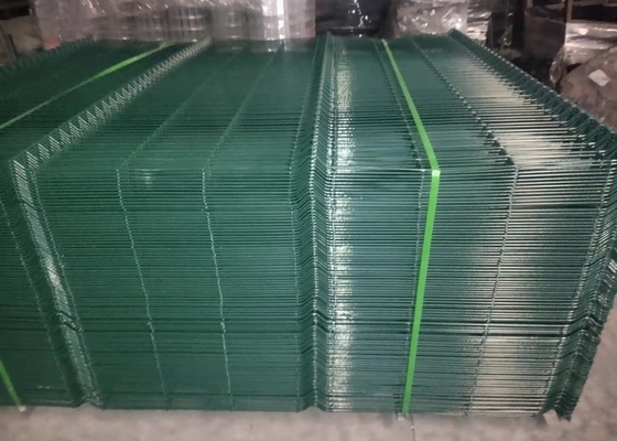 Pvc Coated 3d Bending Panel Curved Welded Wire Mesh Fence