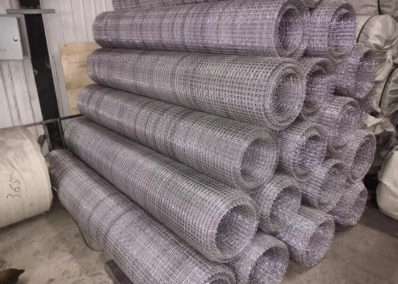 2mm 1.2m Width Crimped Woven Wire Mesh For Cages