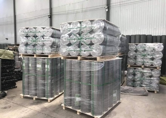 1/4&quot; Opening Stainless Steel Welded Wire Mesh Rolls Hot Dipped Galvanized