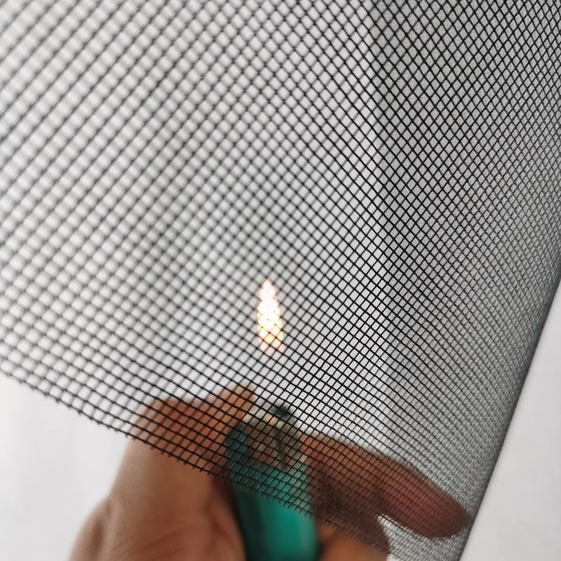 18x16 Mesh PVC Coated Fiberglass Screen Mosquito Net Fabric High ...