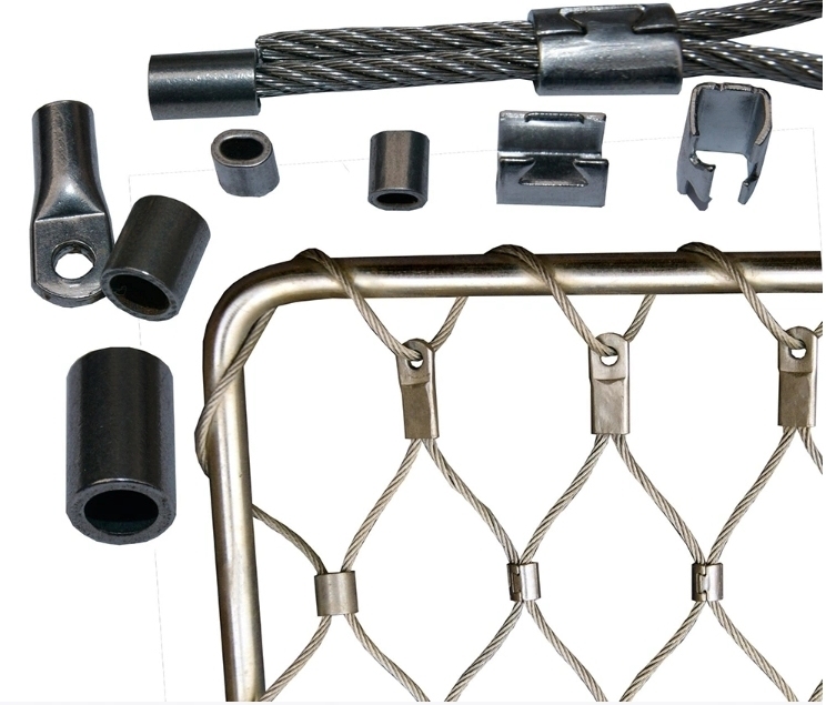 SS 304 316 Flexible Zoo Netting Monkey Cage Stainless Steel Wire Rope ...