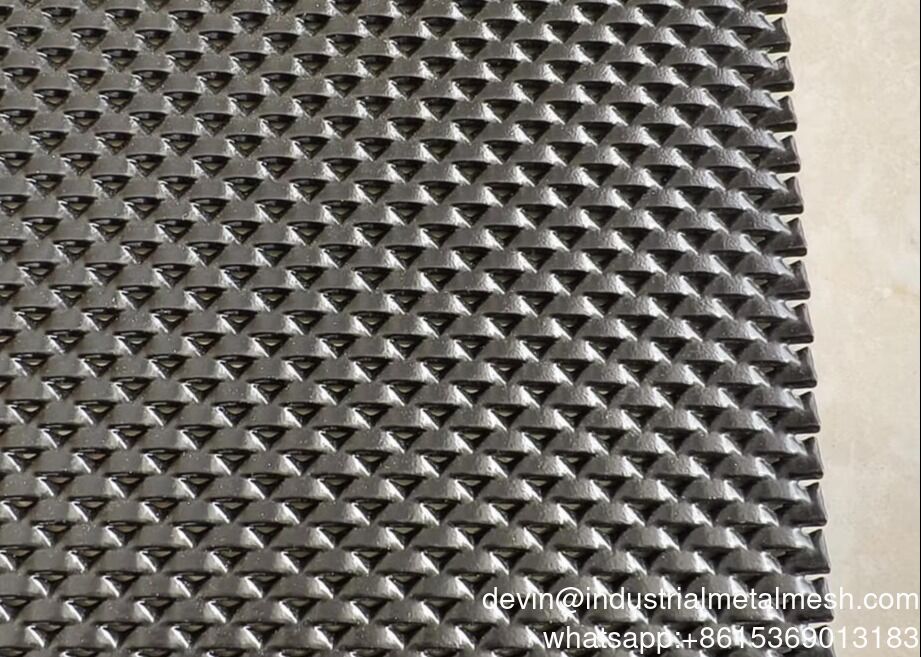 One Way Mesh Heavy Duty DVA Mesh Black Color Aluminum One Way Vision Expanded Metal ...