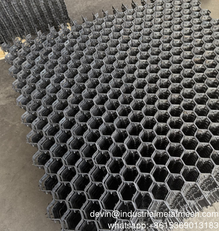 Shell Mesh Type SS304H Hexagonal Metal Mesh Manufacturer Shell Type Bonding Hole ...