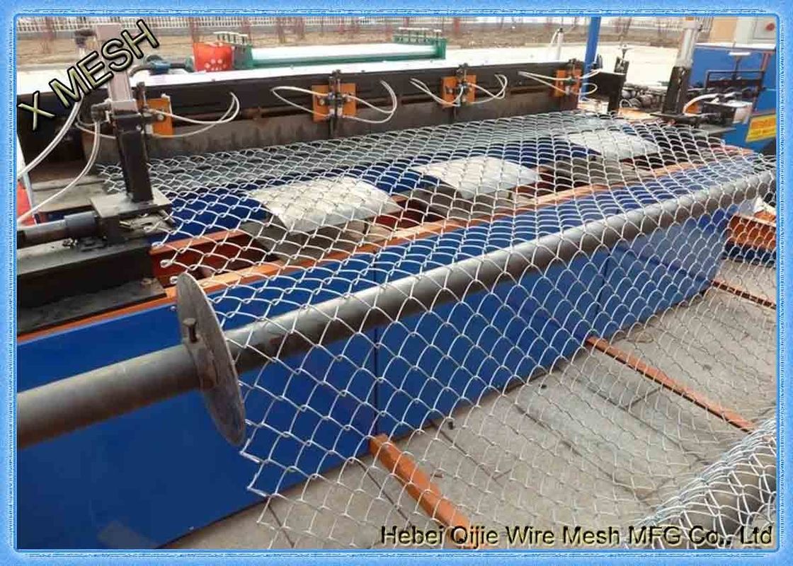 6 Gauge 6 foot galvanized Industrial Chain Link Fence Gate , Chain Link