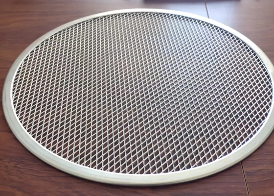 7/12/13/15/20 Inch Wire Mesh Pizza Pan Aluminum Alloy Thicken