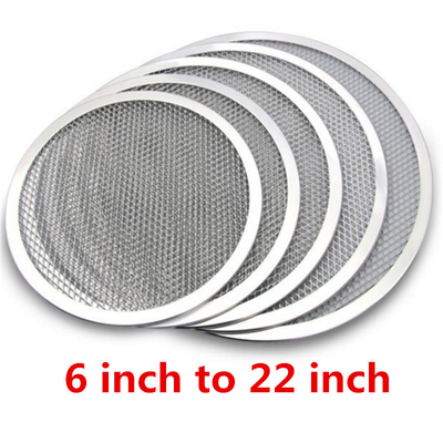 Non Stick 1.0mm Aluminium Pizza Screen 6-22inch