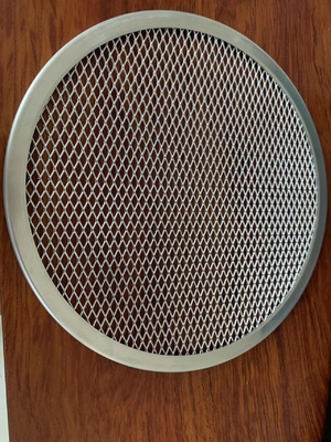 Wire Mesh Aluminum 6" Stainless Steel Pizza Screen High Temperature In Stock