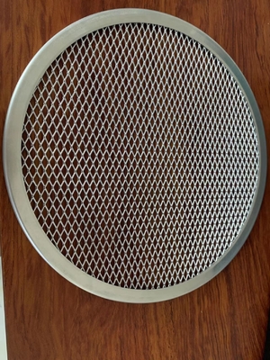 Wire Mesh Aluminum 6&quot; Stainless Steel Pizza Screen High Temperature In Stock