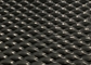 1.8m Width Diamond Black Expanded Metal Mesh Powder Coated Aluminum