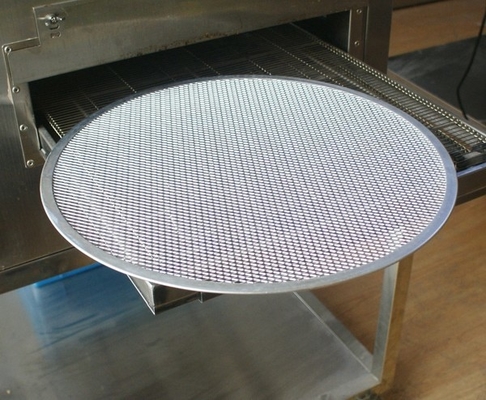 Oven CE Wire Mesh Baking Tray Round Aluminum Thicken 6-14 Inch