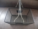 Kitchen 304 Stainless Steel Wire Mesh Storage Basket 300x197x70mm