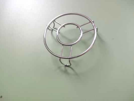 Neatly Kitchen Pantry Silver Mesh Baskets With Wooden Handles