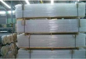 2.4mx5.8m Silver Welded Mesh Galvanised Wire Panel / Sheet