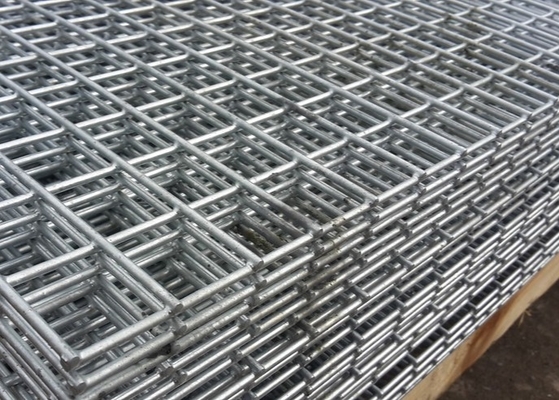 PVC Coated And Galvanized Welded Wire Mesh Fence Panels 8ft X 3m