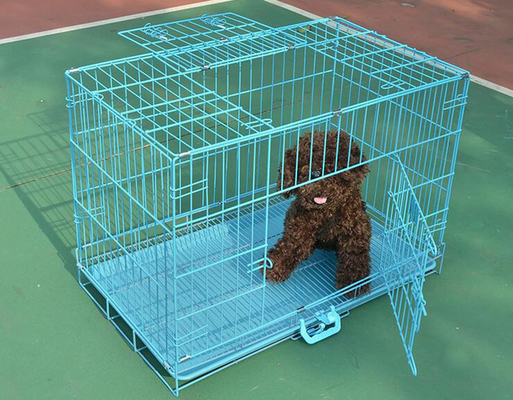 Breathable Steel Dog Cage Accept OEM ODM Welcome Details Images