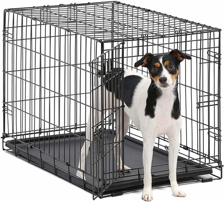 Folding Wire Pet Cages For Large Cat Dog House Metal