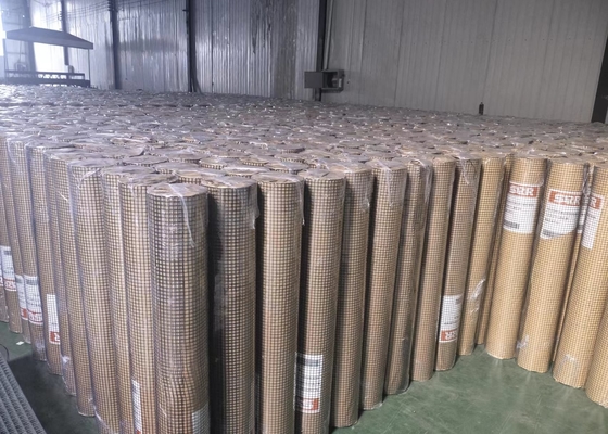 1/4" Opening Stainless Steel Welded Wire Mesh Rolls Hot Dipped Galvanized
