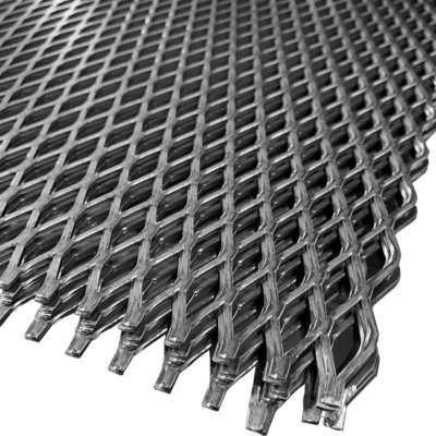 Expanded Galvanized Steel Metal Wire Mesh Diamond / Hexagonal