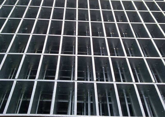 Galvanized Steel Grating Welded Steel Bar 25x3 800x1000 Metal Grid Plate For Platform Walkway