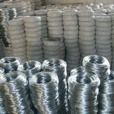 circle Galvanised Zinc Binding Wire 15.2mm diameter