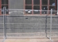 Wire Mesh Infilled Construction Site Temporary Steel Fence Hot Dip Galvanized