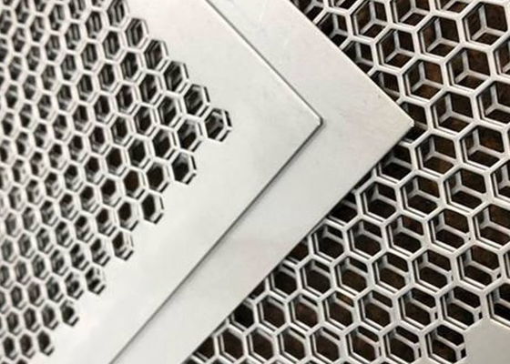 Hot Dipped Galvanized Metal Decorative Wire Mesh For Speaker Perforated