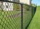 Vinyl Coated Chain Link Fence Construction 1.0 - 3.0mm Wire Diameter