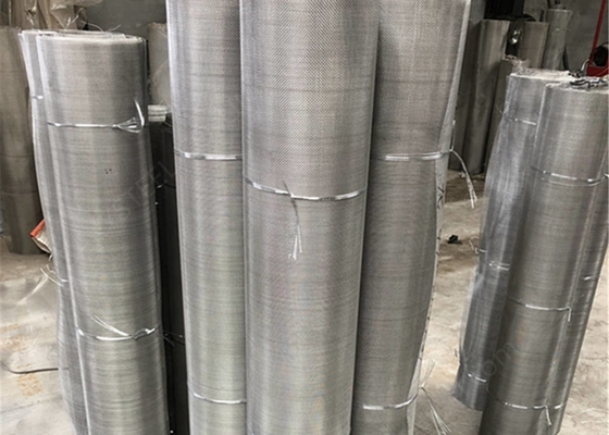 316 304 SS Stainless Steel Woven Wire Mesh , Woven Filter Mesh Long Life