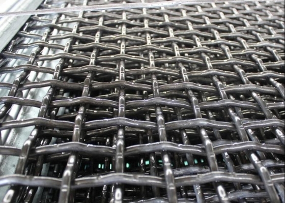 Stainless Steel Galvanized Metal Vibrating Screen Mesh Plain Weave