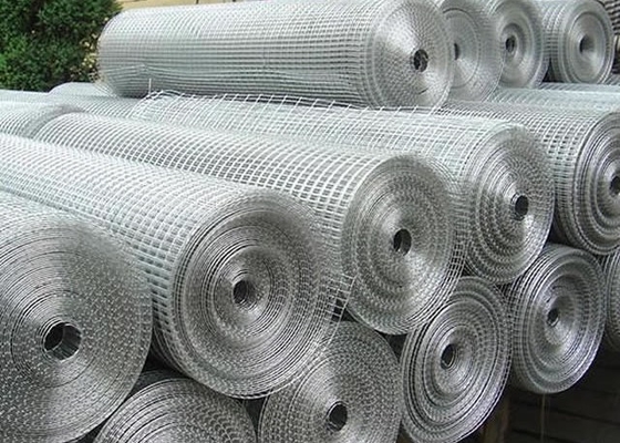 5x5cm 2x4 Welded Wire Mesh Panel Electro Galvanized Reinforcing