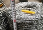 Military Plastic Galvanized Iron Barbed Wire 2.0mm 10 Gauge