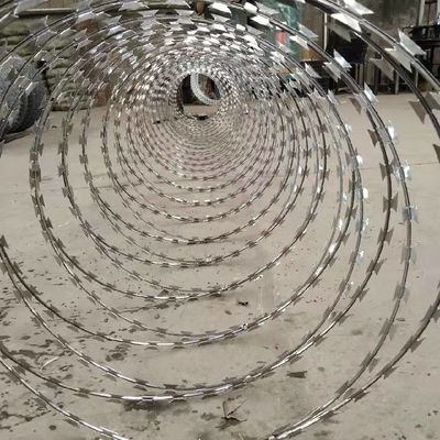 Cbt-60 Cbt-65 Concertina Razor Barbed Wire Mesh Fence High Security